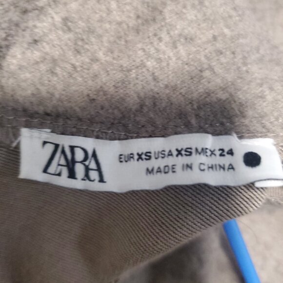 Zara MOCK NECK short sleeves dress - Picture 5 of 6